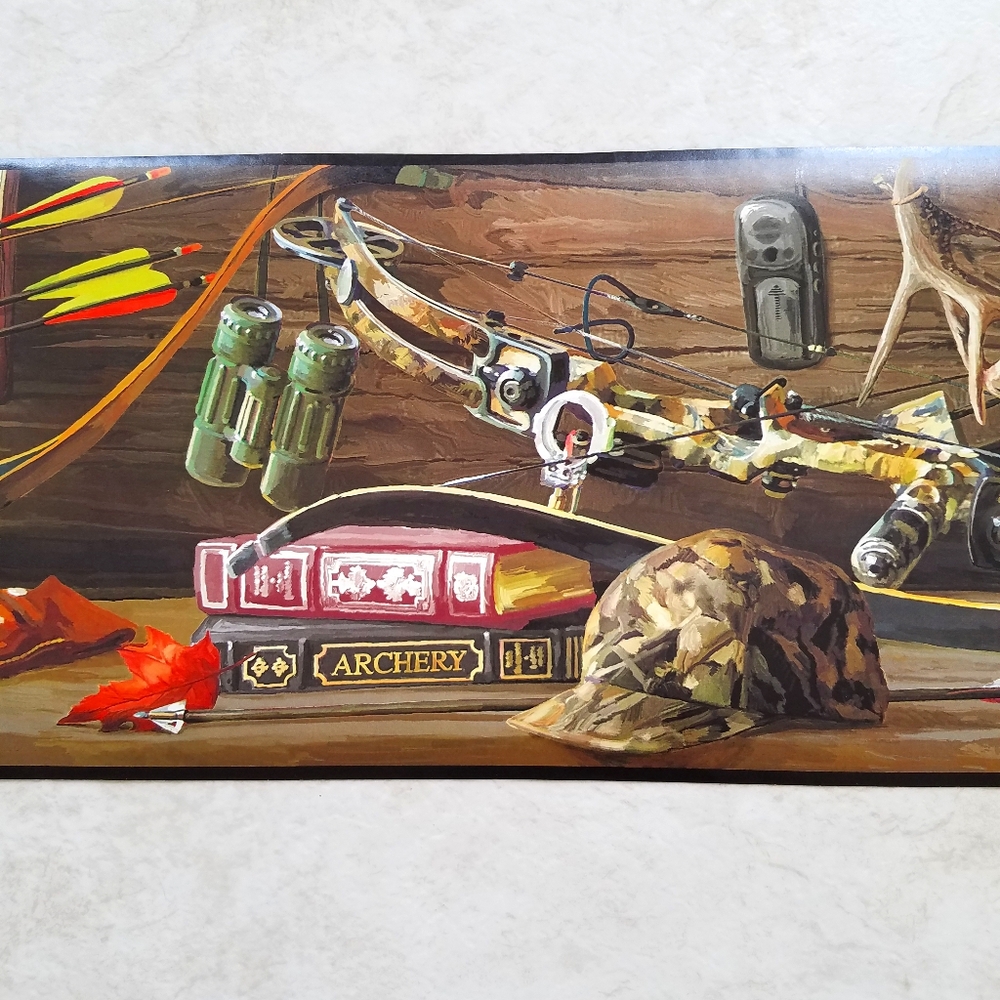 Wallpaper Border Archery & Hunting